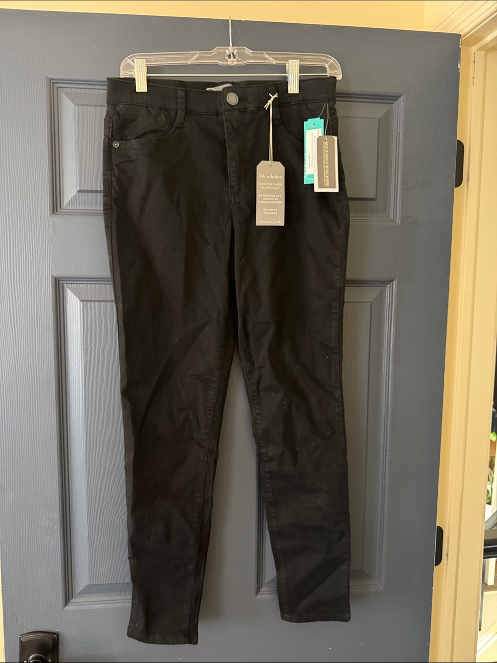 Wit & Wisdom Black Skinny Jeans